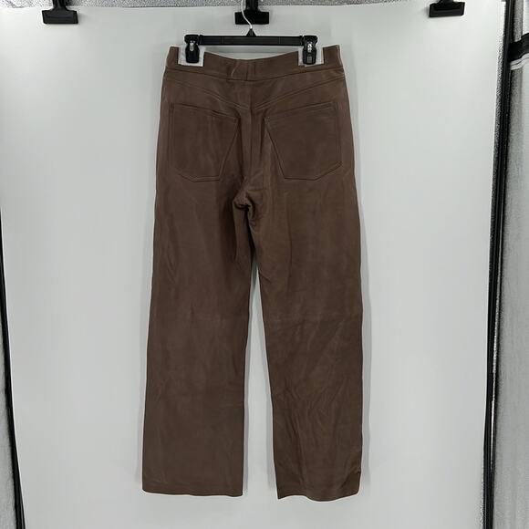 Citizens of Humanity Beverly Slouch Boot Leather Trouser - Brown - 30 - NWT - Picture 11 of 11